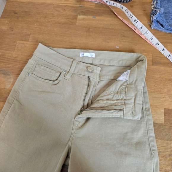 🔴 3/$25 Good American Good Classic Pants Jean GC727T POSTALKHAKI003 4/27 - Picture 8 of 11